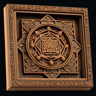 3D model Yantra (STL)